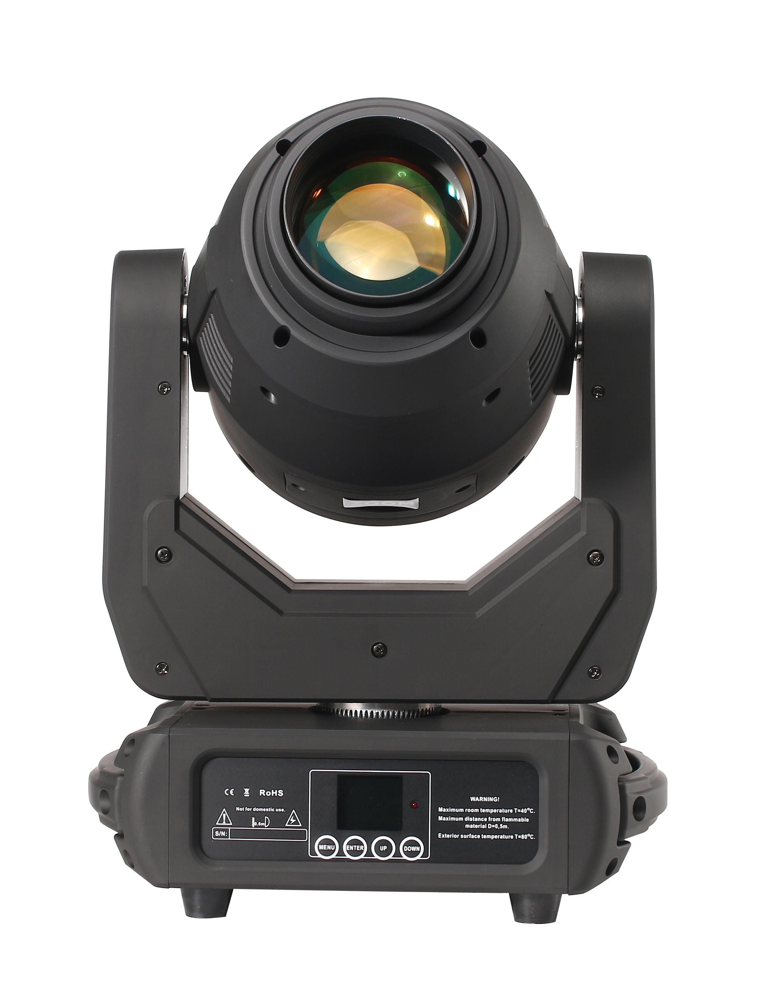 LED Moving Head:Beam Spot Wash 3-in-1, linear zoom, 250W White LED